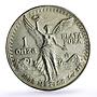Mexico 1 onza Libertad Angel of Independence silver coin 1988