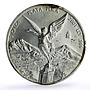 Mexico 1 onza Libertad Angel of Independence silver coin 2001