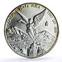 Mexico 1 onza Libertad Angel of Independence silver coin 2002