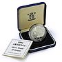 Armenia 25 dram Apricot Fruit Flora KM-59 proof silver coin 1994