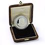 Dominican Republic 30 pesos Central Bank 30th Anniversary proof silver coin 1977
