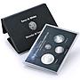 Mexico 5 2 1 pesos Set Chaac Mool Precolombina Maya BU silver coins 1994