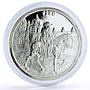 Peru 1 sol Chalan Rider Ibero-American Man Horse Hombre Caballo silver coin 2000