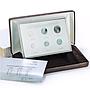 Kuwait 100 50 20 10 5 1 fils Set Republic Commemorative proof silver coins 2008