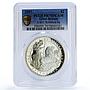 Great Britain 2 pounds Britannia Issue Anniversary PR 70 PCGS silver coin 1997