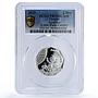Ukraine 2 hryvnias Aquarius Kid Child Zodiac Signs PR 70 PCGS silver coin 2015