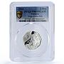 Ukraine 2 hryvnias Virgo Girl Kid Child Zodiac Signs PR 69 PCGS silver coin 2014