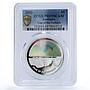 Australia 5 dollars Year of the Outback Hologram PR 69 PCGS silver coin 2002