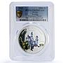 Benin 1000 francs Bavaria Neuschwanstein Romantic PR 69 PCGS silver coin 2013