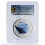 Pitcairn Islands 2 dollars Humpback Whale Fauna PR 70 PCGS silver coin 2009