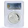 South Africa 2 rand Class 43 Diesel Electric Trains PR 70 PCGS silver coin 2013