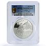 Ukraine 10 hryvnias Genoese Fortress Sudak Castle PR 69 PCGS silver coin 2003