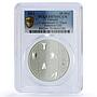 Ukraine 10 hryvnias Constitution Rebirth Statehood PR 70 PCGS silver coin 2021