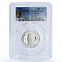 Costa Rica 300 colones Alajuela City Jose Ramirez PR 69 PCGS silver coin 1981