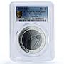 Kazakhstan 500 tenge Satellite Sputnik I USSR Space PR 70 PCGS silver coin 2007