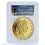 Spain Alfonso XII 100 Pesetas Restrike 1897 SP 69 PCGS silver token 2020