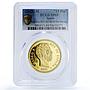 Spain Alfonso XI 25 Pesetas Restrike 1871 SP 69 PCGS silver token 2020