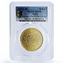 Spain Louis I 8 Escudos Restrike 1724 MS 70 PCGS silver token 2020