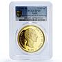 Spain Alfonso XII 25 Pesetas Restrike 1876 SP 69 PCGS silver token 2020