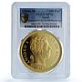 Spain Amadeo I 100 Pesetas Restrike 1871 SP 70 PCGS silver coin 2020