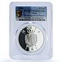 Malta 5 liri Revolt Against the French 1801 History PR 68 PCGS silver coin 1998