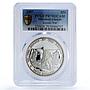 Marshall Islands 50 dollars Heroes Korean War PR 70 PCGS silver coin 1997