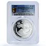 Slovakia 20 euro Velka Fatra Narodny Park Eagle Bird PR 69 PCGS silver coin 2009