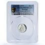 Sharjah 1 riyal Mona Lisa Gioconda Da Vinci KM-2 Art PR 67 PCGS silver coin 1970