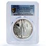Marshall Islands 50 dollars Midway Battleship Planes PR 70 PCGS silver coin 1992