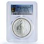 Great Britain 2 pounds Yale Beaufort Queen Beasts PR 69 PCGS silver coin 2019