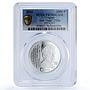 Uruguay 1000 pesos Jose Pepe Elia PIT CNT Congress PR 70 PCGS silver coin 2016