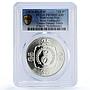 Dominican Rep. Embajador Casino Fantasy Token PR 70 PCGS silver 1978 - 1980 FM