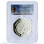 Kenya Paradise Casino Fantasy Token 200 Shil. PR 70 PCGS silver 1978 - 1980 FM