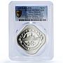 Great Britain Cunard Ship Casino Fantasy Token PR 70 PCGS silver 1978 - 1980 FM
