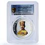 Brunei 30 dollars Independence Sultan Bolkiah PR 69 PCGS silver coin 2014