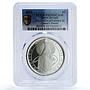 Great Britain 2 pounds Griffin Edward 3 Queen Beasts PR 69 PCGS silver coin 2021