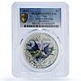 Niue 2 dollars Love Precious Swallow Birds Color PR 69 PCGS silver coin 2013