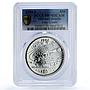 Marshall Isl. 50 dollars Planets Solar System Space PR 70 PCGS silver coin 1994