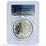Marshall Islands 50 dollars Mars Solar System Space PR 69 PCGS silver coin 1994