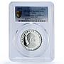 Haiti 25 gourdes Christopher Columbus Colomb KM-102 PR 69 PCGS silver coin 1973