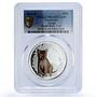 Australia 50 cents Dingo Bush Babies KM-1493 Fauna PR 69 PCGS silver coin 2011