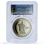 Bhutan 100 ngultrum Jigme Namgyel Wangchuck Coronation PR 68 PCGS CuNi coin 2008