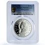 Philippines 5 piso Marcos New Society KM-210.1 PR 69 PCGS nickel coin 1976