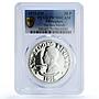 Philippines 50 piso Marcos New Society KM-212 PR 70 PCGS silver coin 1975