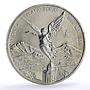 Mexico 1 onza Libertad Angel of Independence KM-613 Bullion silver coin 1998