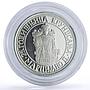Serbia Bosnia 10 dinara Exile Government Coronation Marziano II silver coin 1981
