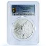 Mexico 1 onza Libertad Angel of Independence KM-613 MS 66 PCGS silver coin 1997