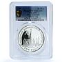 Ukraine 20 hryvnias Kyiv Futures Market KM-57 PR 70 PCGS silver coin 1997