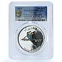 Oman 1 rial European Bee Eater KM-186 Bird Fauna PR 69 PCGS silver coin 2009