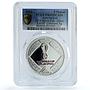 Azerbaijan 5 manat World Cup Qatar KM-101 Football PR 69 PCGS silver coin 2022
